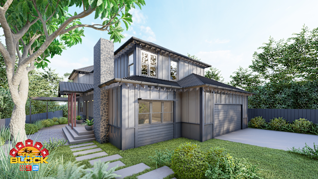 The Block 2023 Charming Street: House 4 front