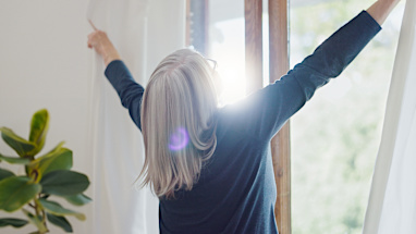 Let the light in