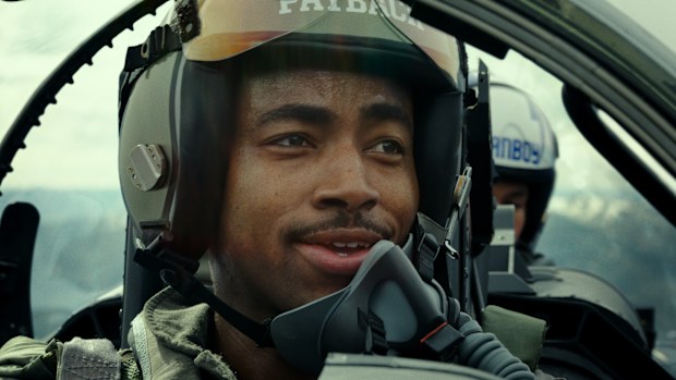 Jay Ellis plays "Payback" in Top Gun: Maverick.