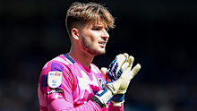 Matija Sarkic playing for Millwall.