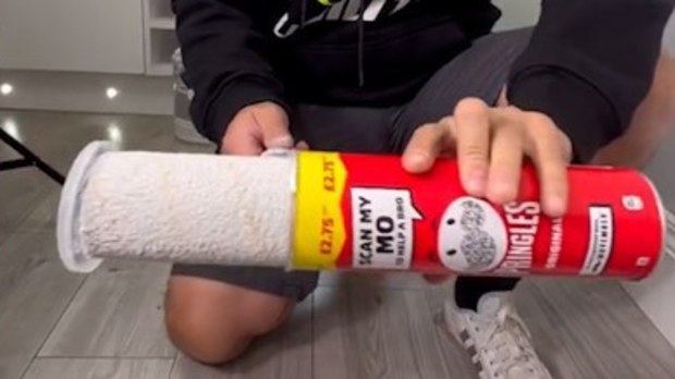 DIY guru's clever paint roller storage hack