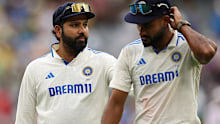 MELBOURNE, AUSTRALIA - DECEMBER 26: Rohit Sharma of India leaves the field at the end of play ong day one of the Men's Fourth Test Match in the series between Australia and India at Melbourne Cricket Ground on December 26, 2024 in Melbourne, Australia. (Photo by Robert Cianflone/Getty Images)
