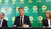 Football Australia new CEO Martin Kugeler during a Football Australia Media Opportunity.