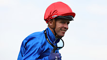 Kerrin McEvoy during the Golden Slipper race meeting at Rosehill. 