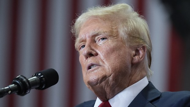Republican nominee Donald Trump and his running mate JD Vance rallied supporters in Minnesota.