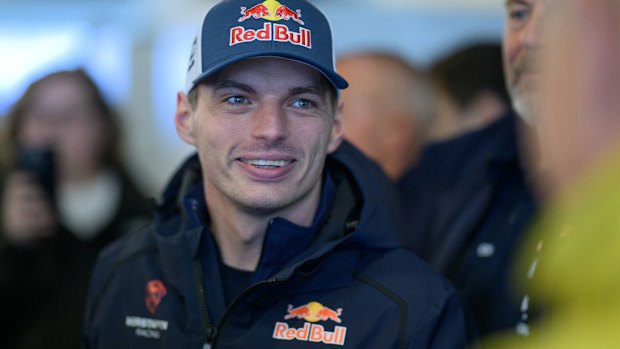 Max Verstappen (NED) of Mercedes-AMG Team Verstappen Racing looks on during driver's meeting at Day 1 during the ADAC Ravenol 24h Race at Nuerburgring on May 14, 2026 in Nuerburg, Germany. (Photo by Christian Kaspar-Bartke/Getty Images)