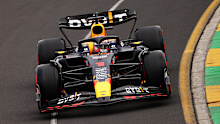 Max Verstappen during qualifying ahead of the Australian Grand Prix.