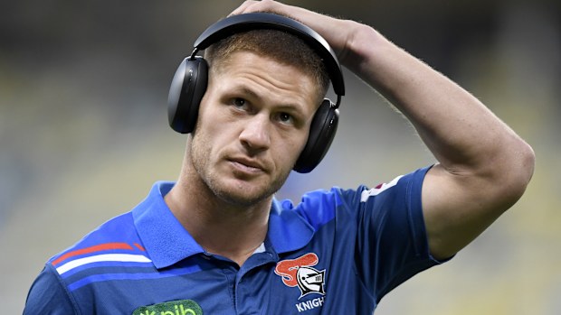 Kalyn Ponga ahead of the Knights' elimination final against the Cowboys in Townsville.
