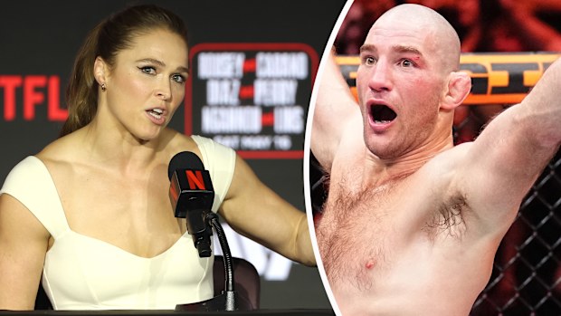 Ronda Rousey responds to Sean Strickland's request.