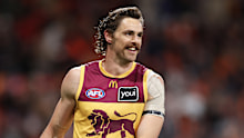 Rumours are swirling Joe Daniher could announce a shock retirement following the full-time siren.
