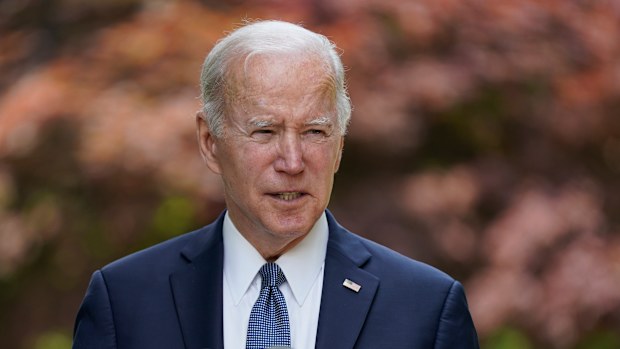 U.S. President Joe Biden speaks during an event with Hyundai Motor Group Executive Chair Euisun Chung, at the Grand Hyatt Seoul, Sunday, May 22, 2022, in Seoul. (AP Photo/Evan Vucci)