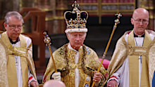 The Coronation of King Charles III and Queen Camilla in Westminster Abbey.