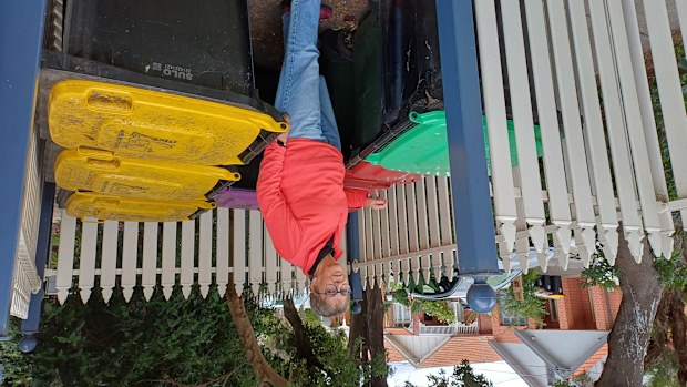 Merri-Bek resident Andrea Bunting is in favour of the fortnightly bin collection plan.