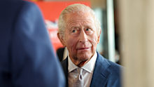 King Charles III during a UK-US trade event at Rockefeller Center in New York, US, on Wednesday, April 29, 2026. King Charles III on Tuesday called on the US to maintain its leadership role in the world, and to support Ukraine and the North Atlantic Treaty Organization, in a remarkably pointed speech for a monarch that urged Americans to resist the pull of isolationism. Photographer: Cindy Ord/Getty Images/Bloomberg