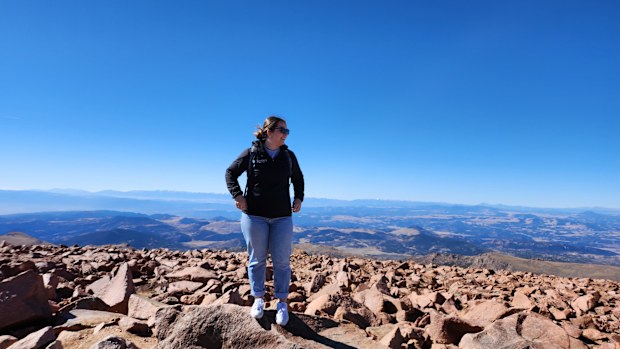pikes peak summit colorado springs usa