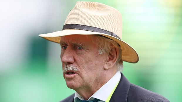 Australian cricket legend Ian Chappell.