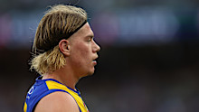A disappointed Reid post match.