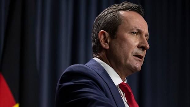 Western Australian Premier Mark McGowan.