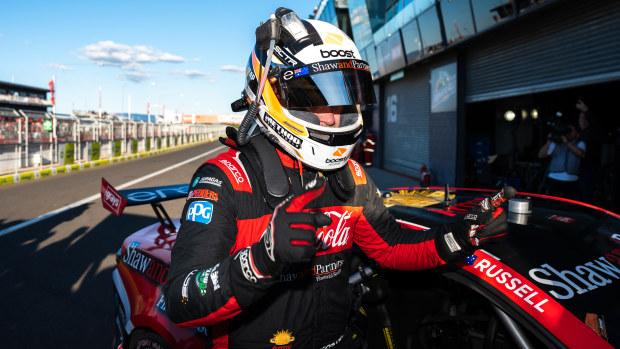 Brodie Kostecki driver of the #99 Coca-Cola Racing Chevrolet Camaro ZL1 during the Bathurst 1000, part of the 2023 Supercars Championship Series at Mount Panorama on October 07, 2023 in Bathurst, Australia. (Photo by Daniel Kalisz/Getty Images)