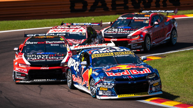 Shane van Gisbergen sits fourth in the Supercars Championship after five rounds. 