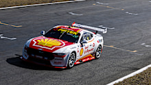 Will Davison driver of the #17 Shell V-Power Racing Ford Mustang GT during the Ipswich Super 400 which is part of the 2025 Supercars Championship at Queensland Raceway on August 10, 2025 in Ipswich, Australia. (Photo by Daniel Kalisz/Getty Images)