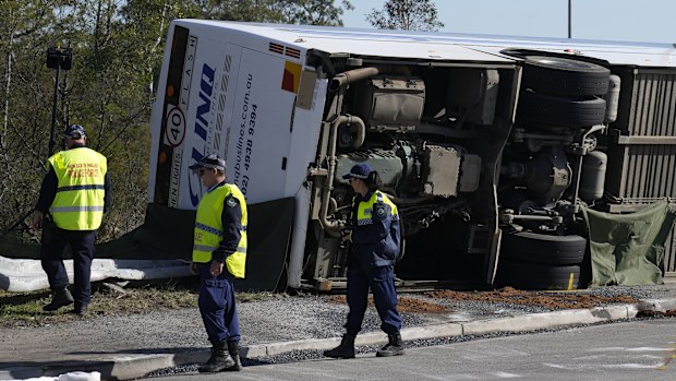 Hunter Valley bus crash