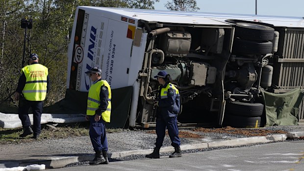 Hunter Valley bus crash