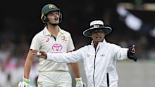 Sam Konstas and Jasprit Bumrah were separated by the umpire.
