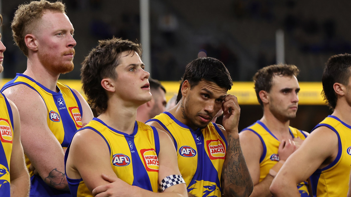 AFL News 2023 Kane Cornes raises alarm after West Coast Eagles best and fairest night, John