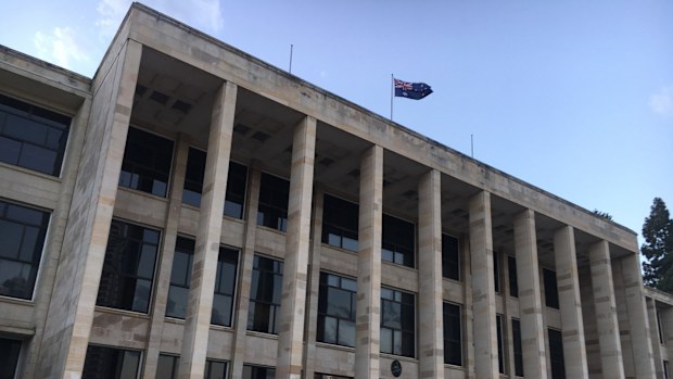 The WA Parliament building is one of the places the man was allegedly planning to attack.