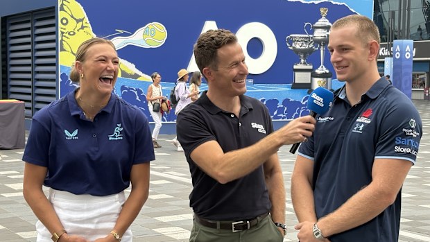 Maddison Levi, Chris Stubbs and Max Jorgensen.