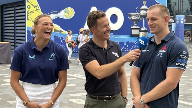 Maddison Levi, Chris Stubbs ve Max Jorgensen.