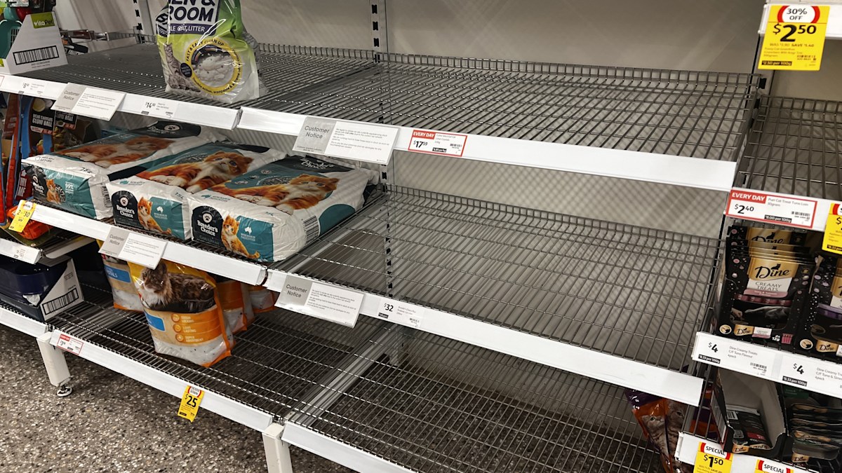 Coles cat litter shortage: Popular item disappears from supermarket ...