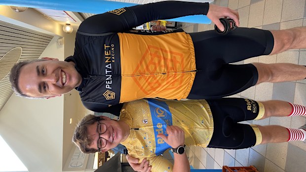 Cancer survivor Ethan Lauro. 