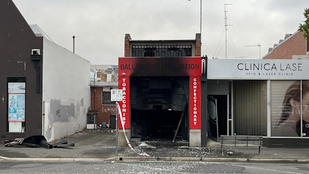 Bakery Hill: Tobacco store gutted by fire in Ballarat