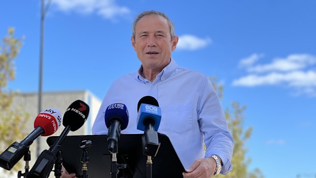 WA Premier Roger Cook.