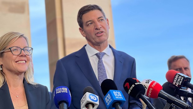 Basil Zempilas has been elected leader of the WA Liberals and the opposition.