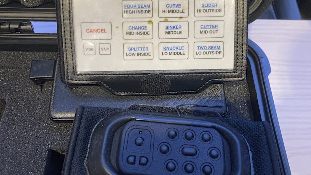 The electronic pitch-calling system approved by Major League Baseball.