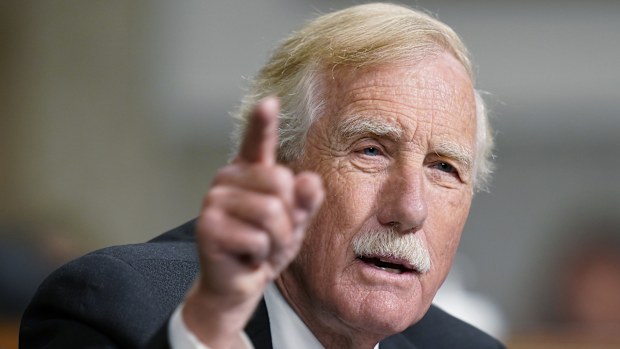 Senator Angus King, I-Maine.