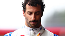 13th placed qualifier Daniel Ricciardo of Australia and Visa Cash App RB walks in the Pitlane during qualifying ahead of the F1 Grand Prix of Belgium at Circuit de Spa-Francorchamps on July 27, 2024 in Spa, Belgium. (Photo by Bryn Lennon - Formula 1/Formula 1 via Getty Images)
