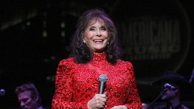 Loretta Lynn performs during the 16th Annual Americana Music Festival & Conference at Ascend Amphitheater on September 19, 2015 in Nashville, Tennessee.  