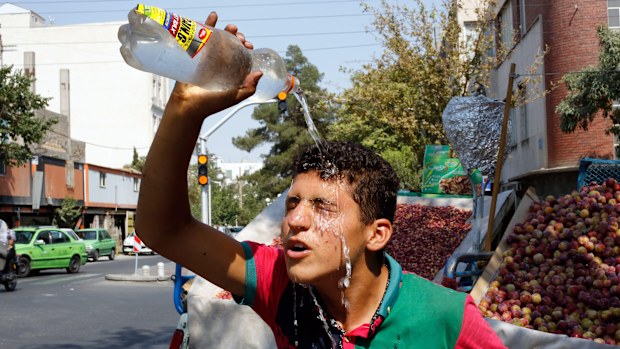 Cities in south Iran had a similar hot spell in August, 2015. (AAP)