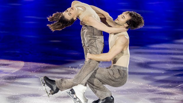 Gabriella Papadakis and Guillaume Cizeron at the European Figure Skating Championships in 2024.