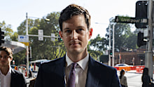 Former New South Wales MP Rory Amon arrives at court last month. (Photo: Sam Mooy/The Sydney Morning Herald)