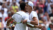 <p>The Wimbledon quarter-final between Carlos Alcaraz and Holger Rune looked like a straightforward affair – the Spanish world No.1 dispatching his Danish mate and world No.6 in straight sets 7-6 (3), 6-4, 6-4.</p><p>But the match was a significant moment in Wimbledon history – it marked the first time in the Open era (since 1968) a main-draw quarter final had been contested by two players under the age of 21.</p><p>The pair were born just six days apart and spent many of their formative years on the junior circuit together. They also teamed up to play doubles together.</p><p>Alcaraz, who is also now the youngest semi-finalist since Novak Djokovic in 2007, will now take on Daniil Medvedev in his first Wimbledon semi-final.</p>