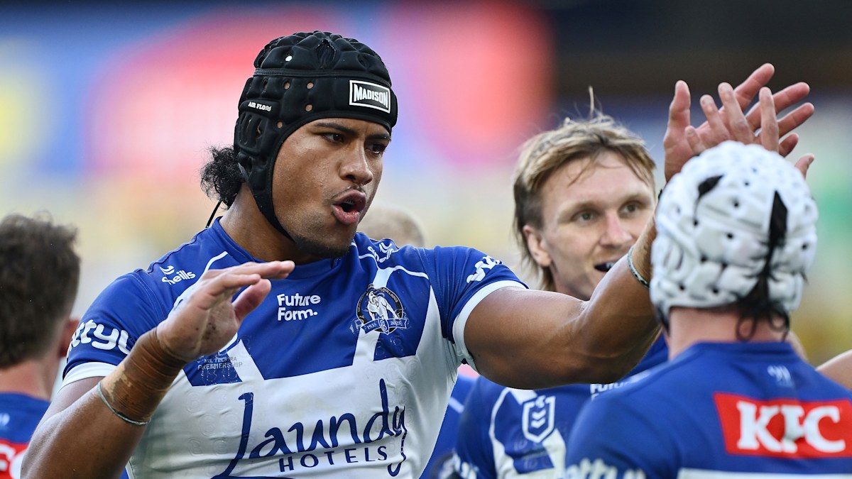 NRL finals week 2 team lists: Stephen Crichton named on Bulldogs ...