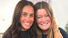 Jamie Kern Lima and Meghan, Duchess of Sussex. 