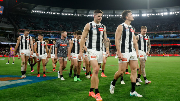 The Pies are under pressure with just three wins so far.