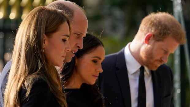 Kate Middleton, Prince William, Meghan Markle and Prince Harry