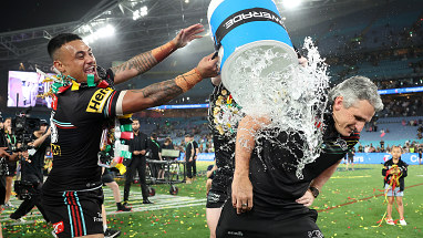 Cleary receives customary deluge